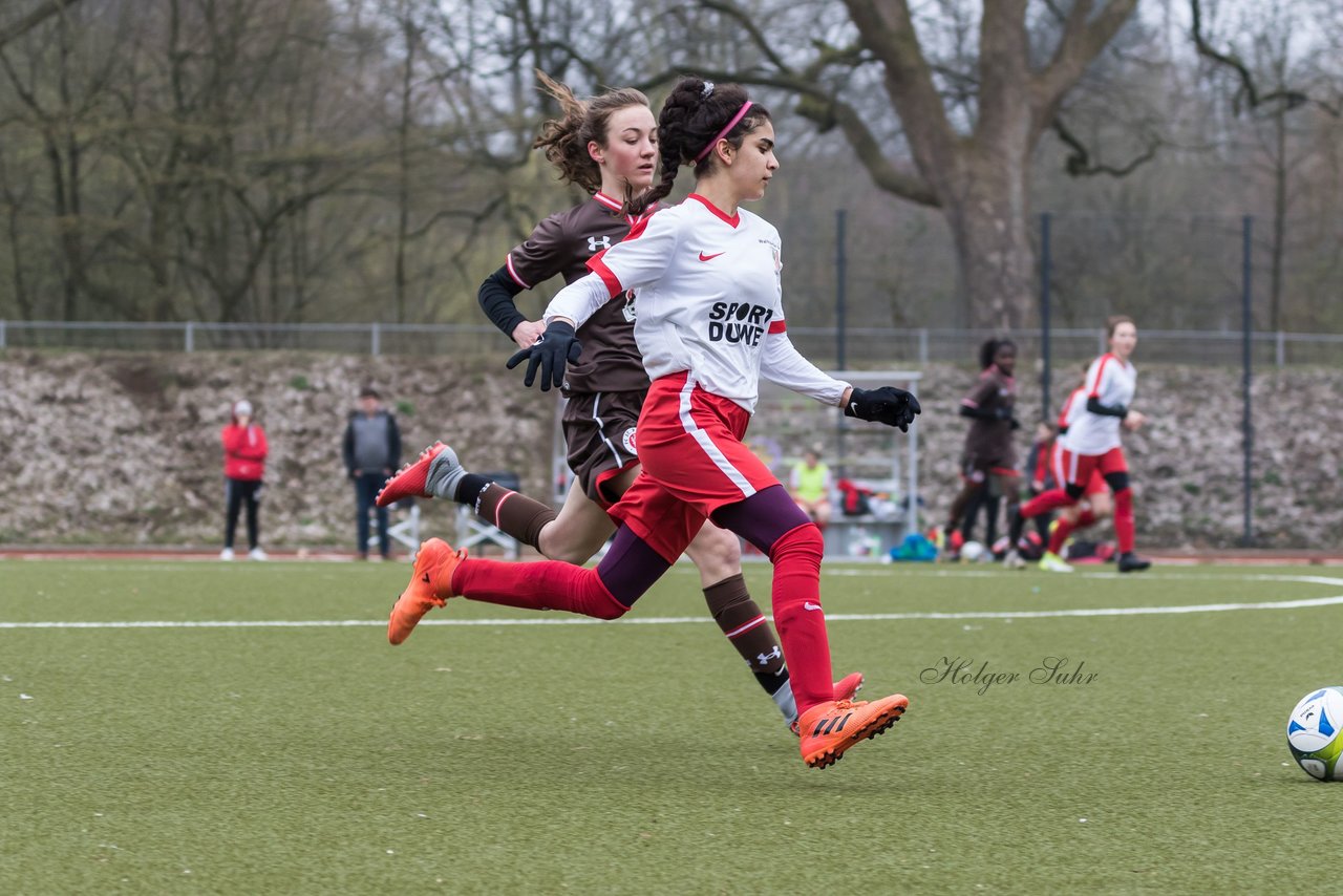 Bild 77 - B-Juniorinnen Walddoerfer - St.Pauli : Ergebnis: 4:1